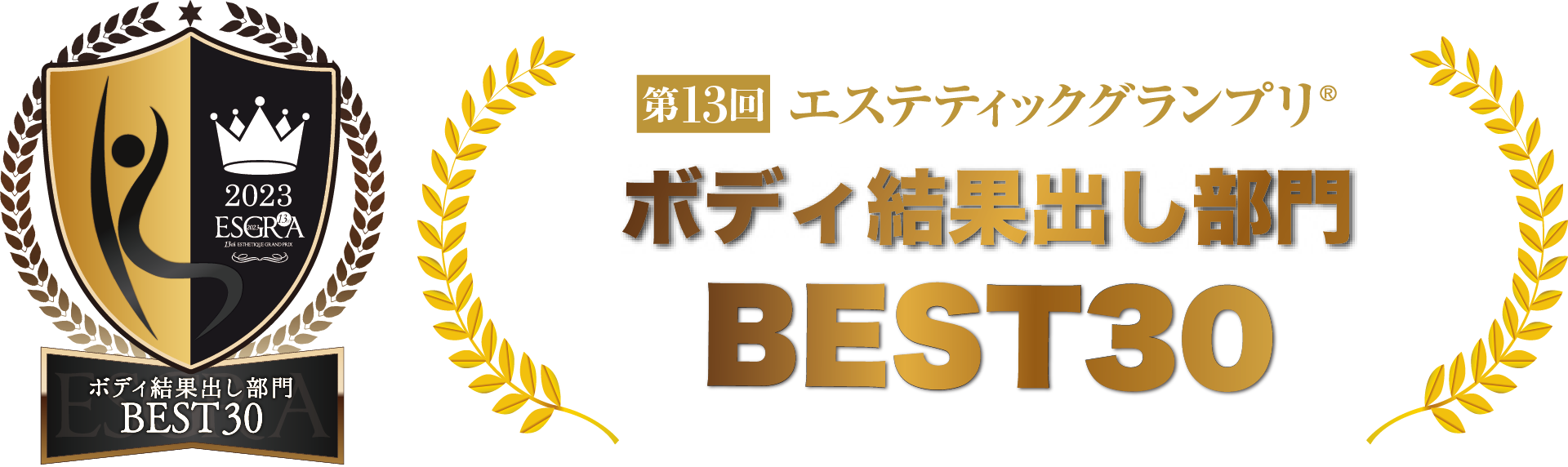 ボディ結果出し部門 BEST ベスト 30